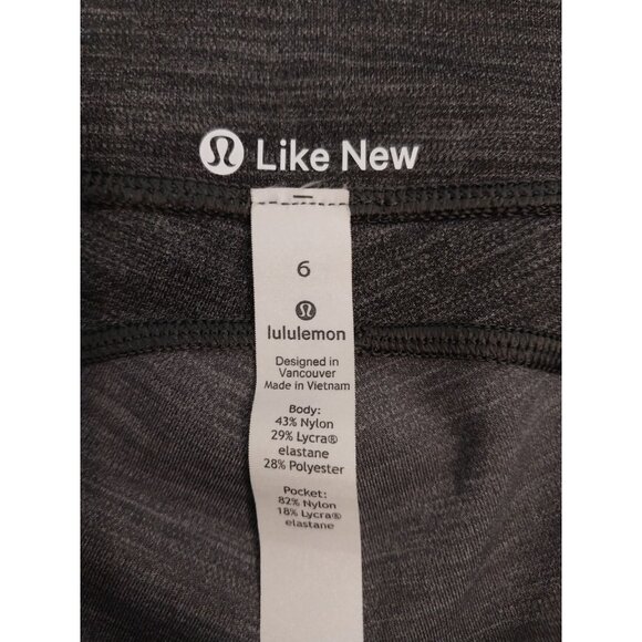Lululemon Early Extension High-Rise Leggings Sz 6 Tight Full Length - Picture 8 of 13